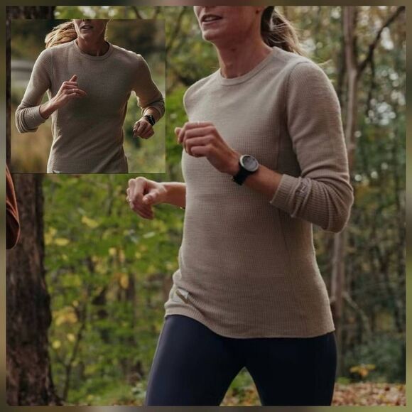 Tracksmith Fells Wale Knit 100% Merino Wool Base Layer Sz. XS - Picture 1 of 9